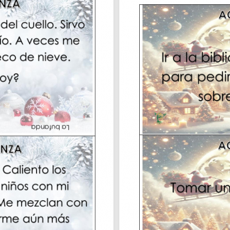 NAVIDAD - Calendario del Adviento personalizable