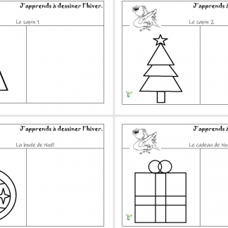 PDF - J'APPRENDS À DESSINER NOËL vdroitiers
